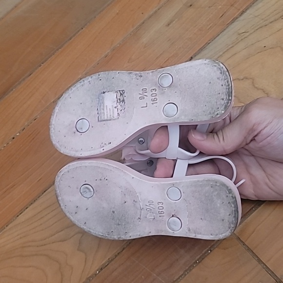 🌸 bebe girls sandals with pink flower 🌸 - Picture 5 of 5